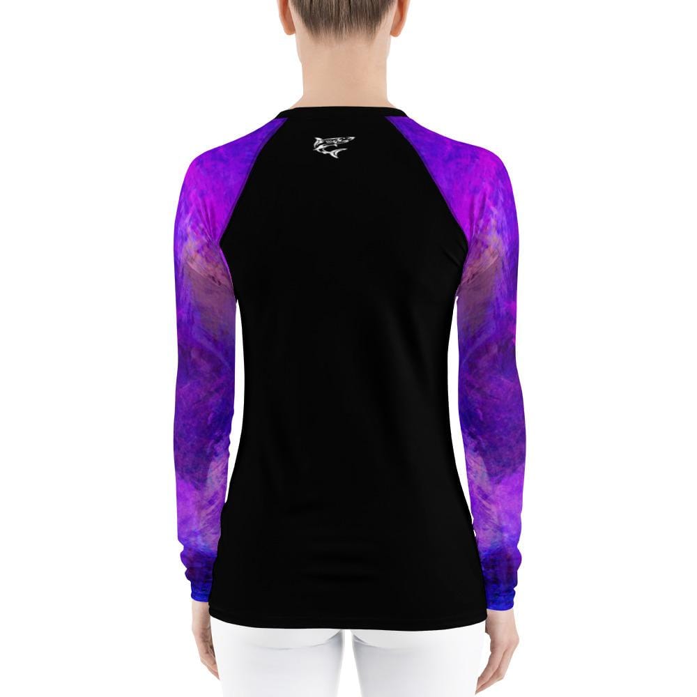 jiu jitsu gear BJJ apparel Violet Psionic ~ Women's Rash Guard *