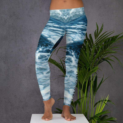 jiu jitsu gear BJJ apparel Wild Tides ~ Full Guard Leggings