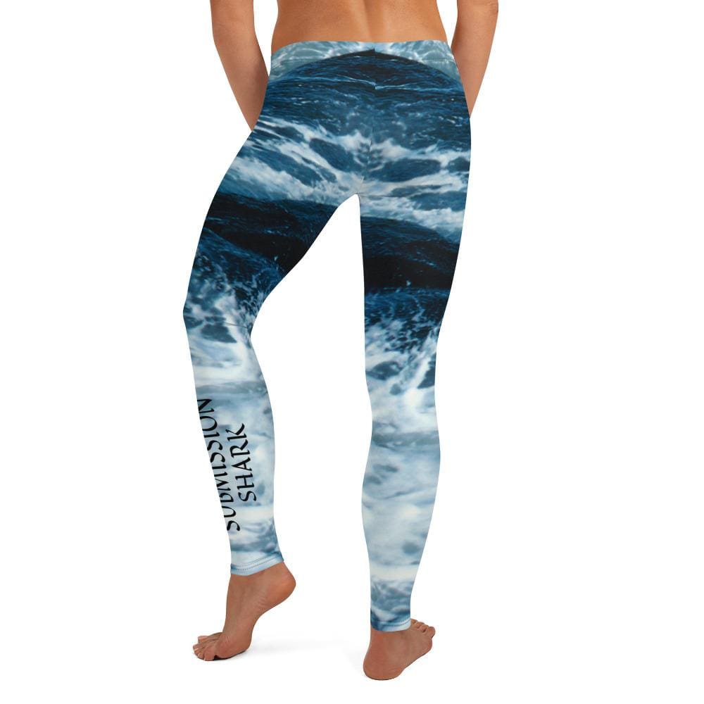 jiu jitsu gear BJJ apparel Wild Tides ~ Full Guard Leggings