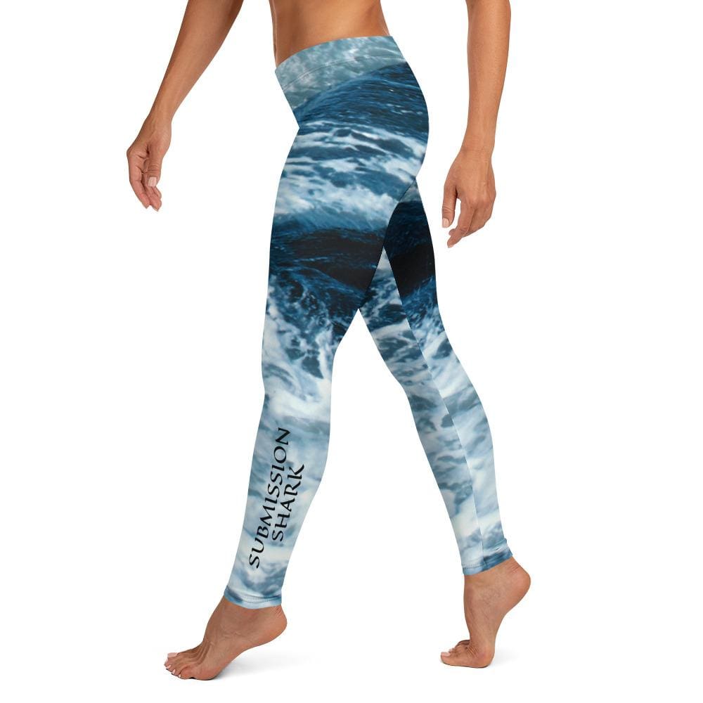 jiu jitsu gear BJJ apparel Wild Tides ~ Full Guard Leggings