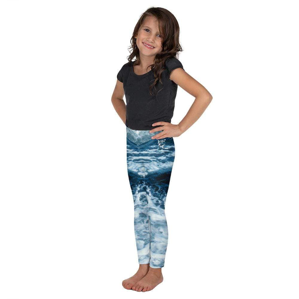 jiu jitsu gear BJJ apparel Wild Tides ~ Kid's Leggings