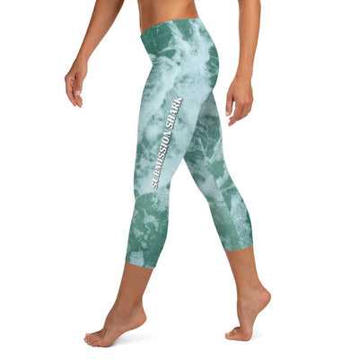 jiu jitsu gear BJJ apparel Windy Seas ~ Capri Leggings *