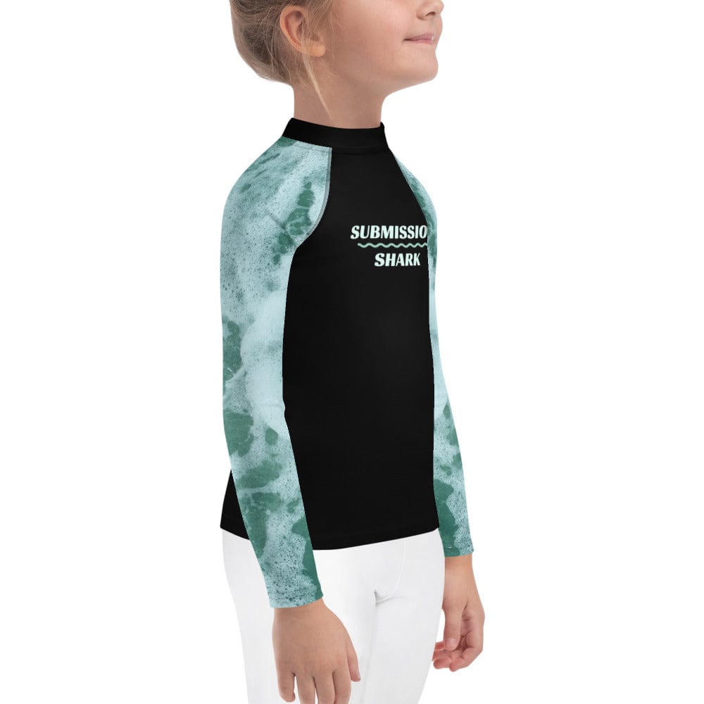 jiu jitsu gear BJJ apparel Windy Seas ~ Kids Rash Guard *