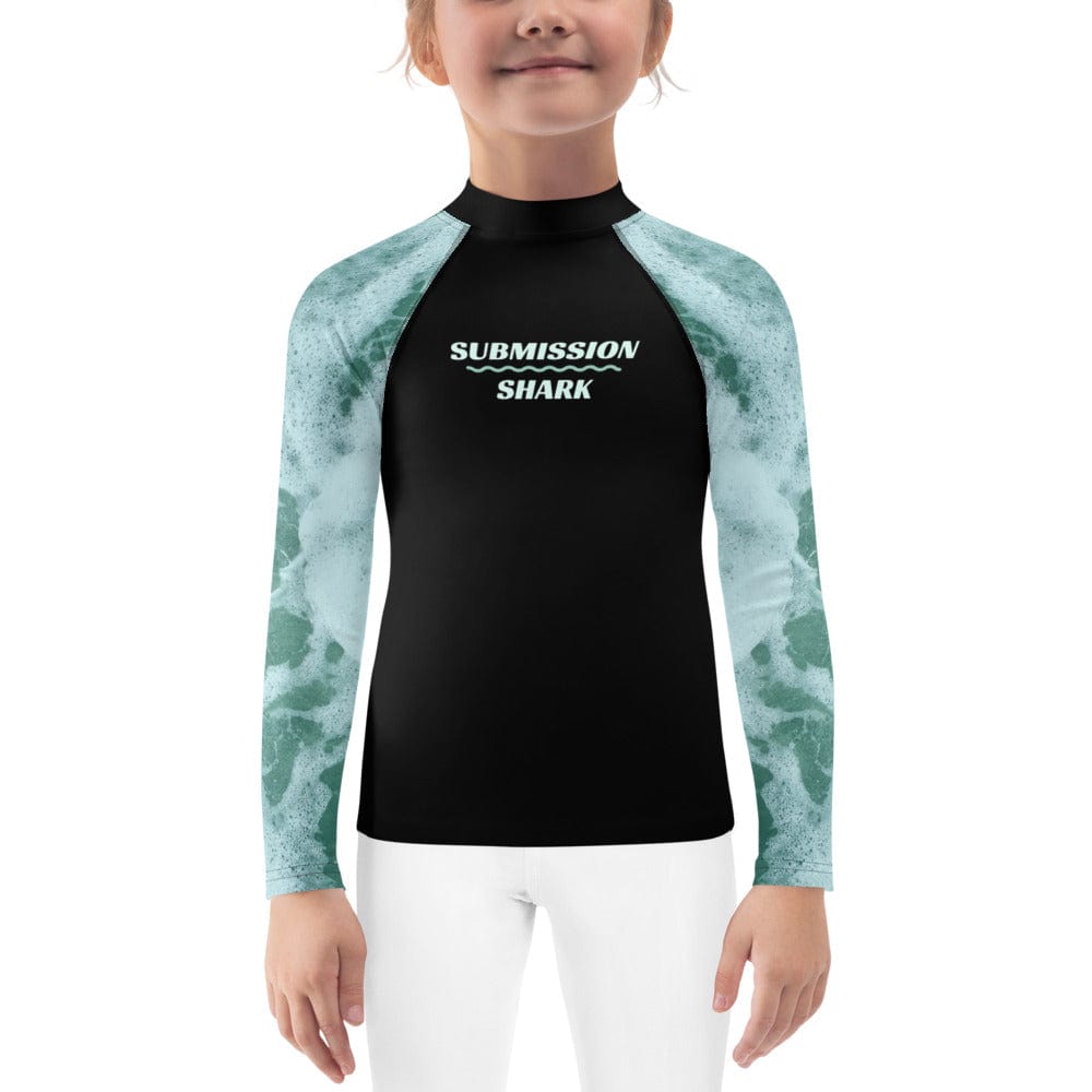 jiu jitsu gear BJJ apparel Windy Seas ~ Kids Rash Guard *