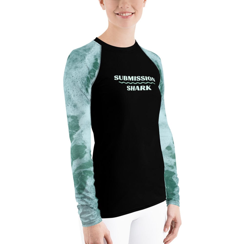 jiu jitsu gear BJJ apparel Windy Seas ~ Women's Rash Guard *