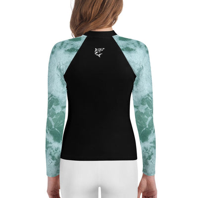 jiu jitsu gear BJJ apparel Windy Seas ~ Youth Rash Guard *