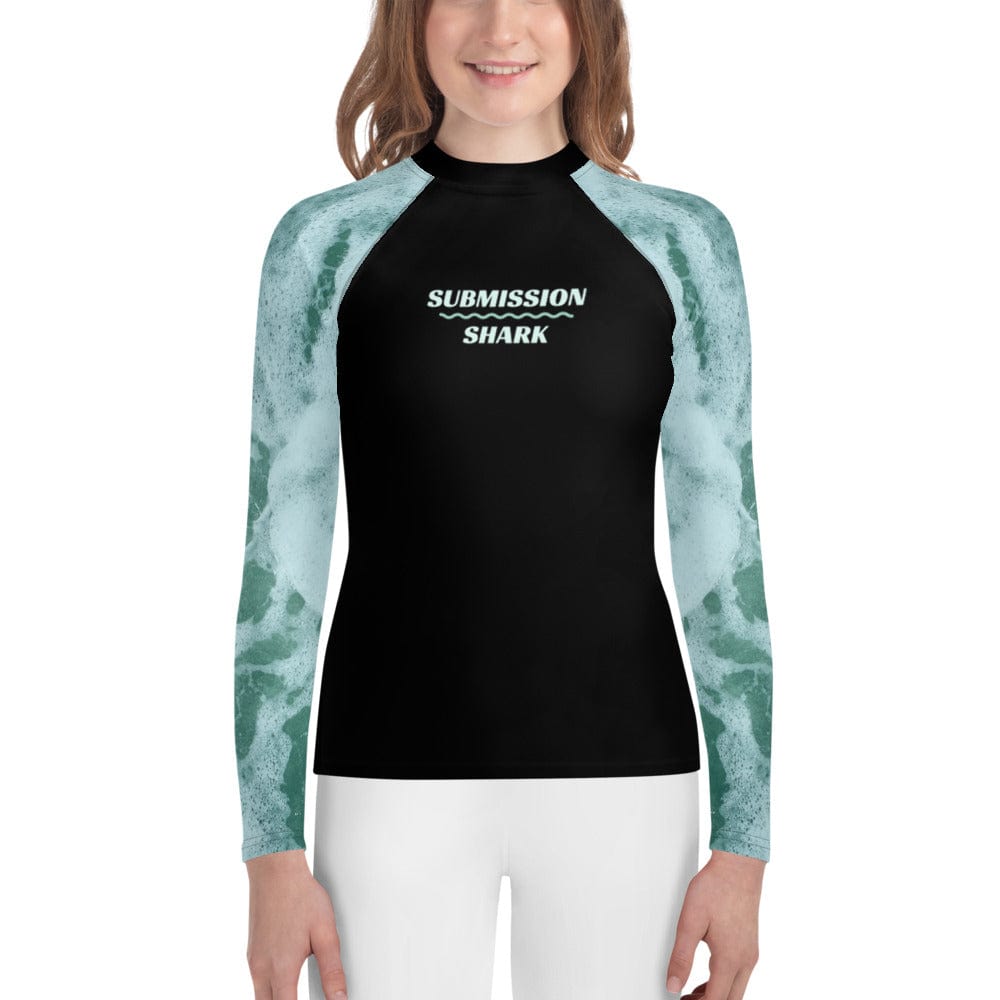 jiu jitsu gear BJJ apparel Windy Seas ~ Youth Rash Guard *