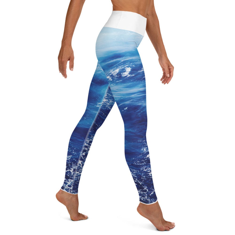 jiu jitsu gear BJJ apparel Wonderful Waves ~ High-Waist Leggings *