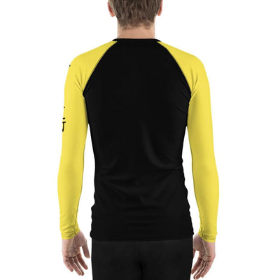 jiu jitsu gear BJJ apparel Yellow SS Premium Standard ~ Men's BJJ Rash Guard