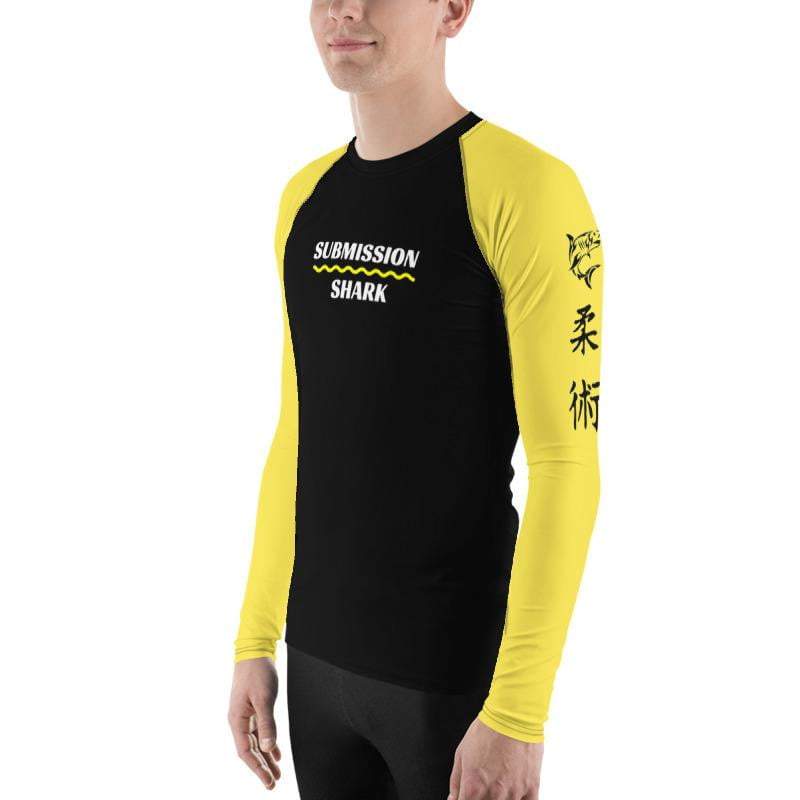 Men's BJJ Rash Guard (Yellow SS Premium Standard) - Shop MMA Gear ...