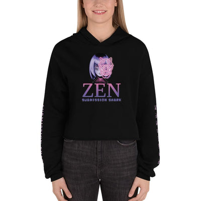 jiu jitsu gear BJJ apparel ZEN ~ Crop Hoodie